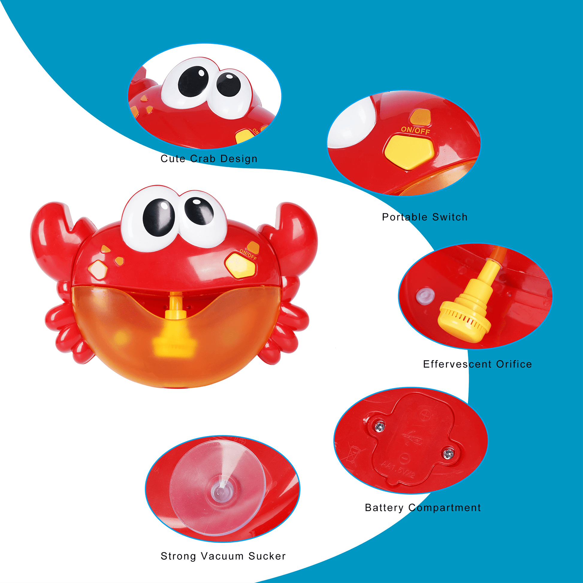 CRAB TOY - Tia Tail Toy US