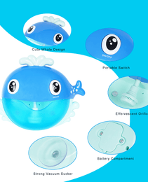 WHALE BUBBLE BATH TOY (COMBO) - Tia Tail Toy US