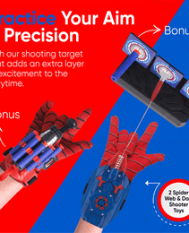 SPIDER WEB SHOOTER - Tia Tail Toy US